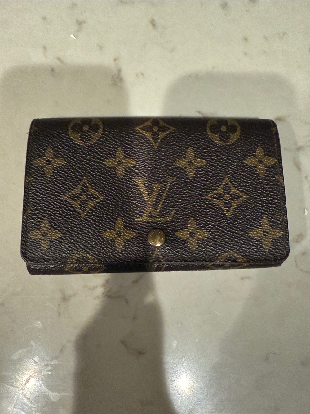 Louis Vuitton Monogram Porte-Monnaie Tresor Wallet